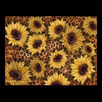 Sunflower Leopard Background 3200x2400 Urban Hoodie | Teevron