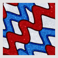 Glitter 4th Of July Seamless Pattern Premium Hoodie | Teevron