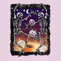 Halloween Dancing Skeletons Stars Ladies Tee | Teevron