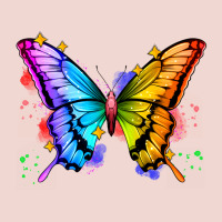 Rainbow Butterfly Premium Sweatshirt | Teevron