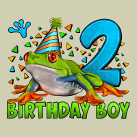 Birthday Boy Frog Age 2 Heavy Core Tee | Teevron