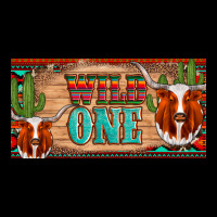 Texas Longhorn Wild One Cactus Licanse Plate Urban Hoodie | Teevron