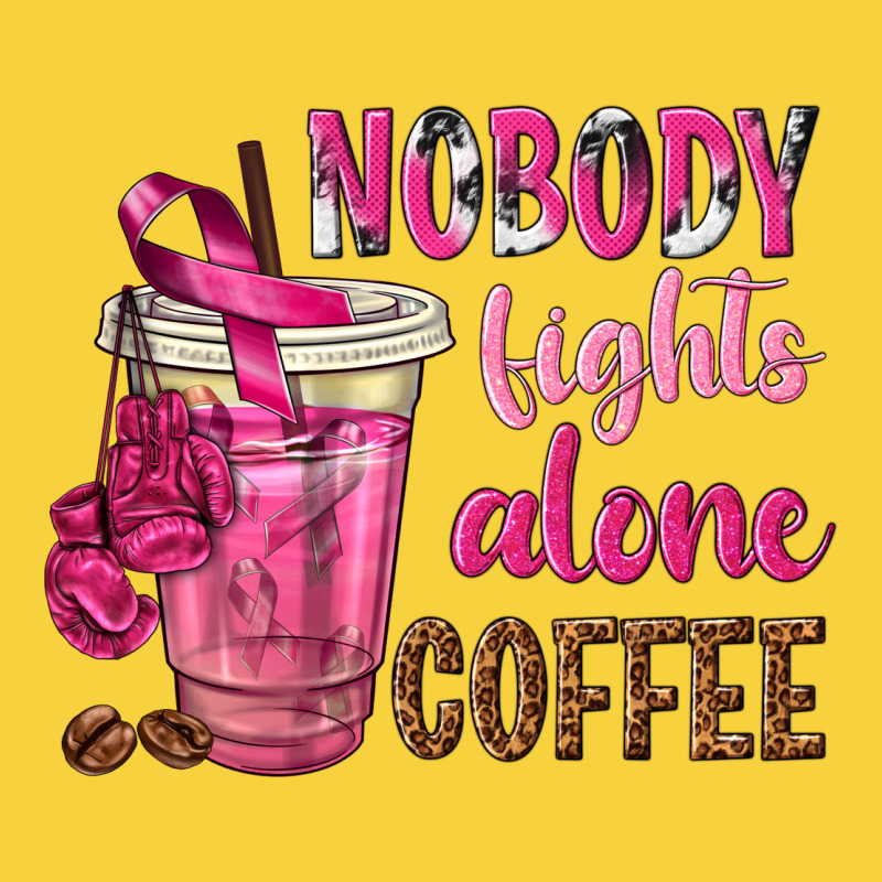 Nobody Fights Alone Coffee Premium Sweatshirt by texasbilliewilder | Teevron