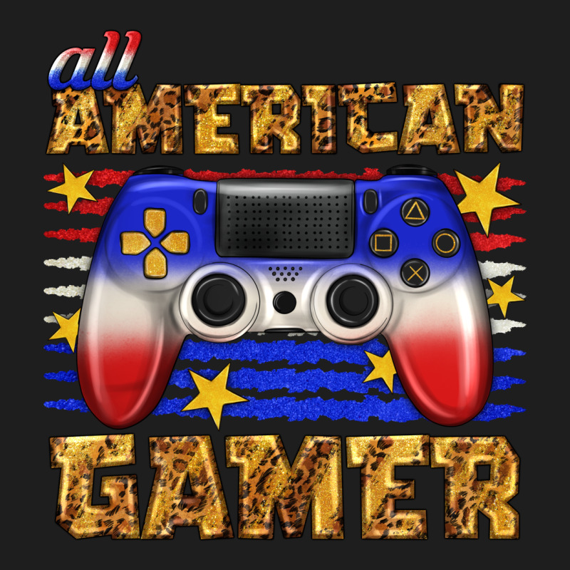 All American Gamer Heavyweight Hoodie by texasbilliewilder | Teevron