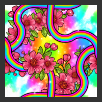 tie dye floral seamless pattern | Teevron