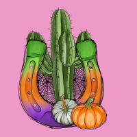 Horseshoe Halloween Cactus Urban Hoodie | Teevron