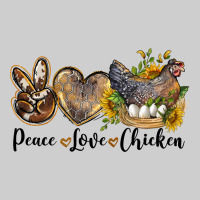Peace Love Chicken Premium Tee | Teevron