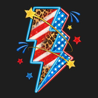 America Lightning Bolt Heavyweight Hoodie | Teevron