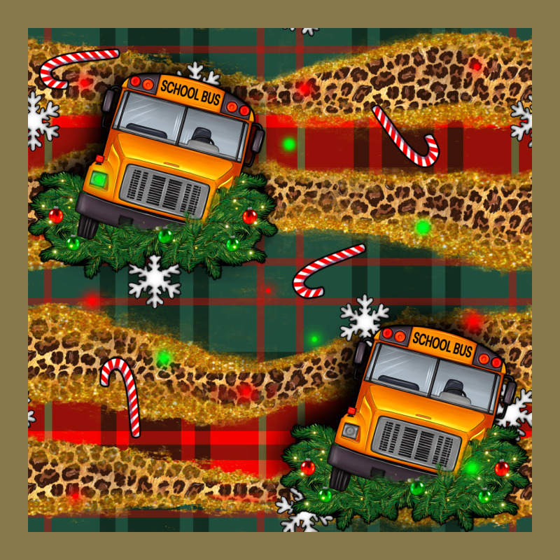 Christmas School Bus Seamless Pattern Premium Hoodie by BundleAndBundleShop | Teevron