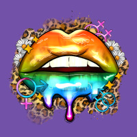 Rainbow Lips Premium Sweatshirt | Teevron