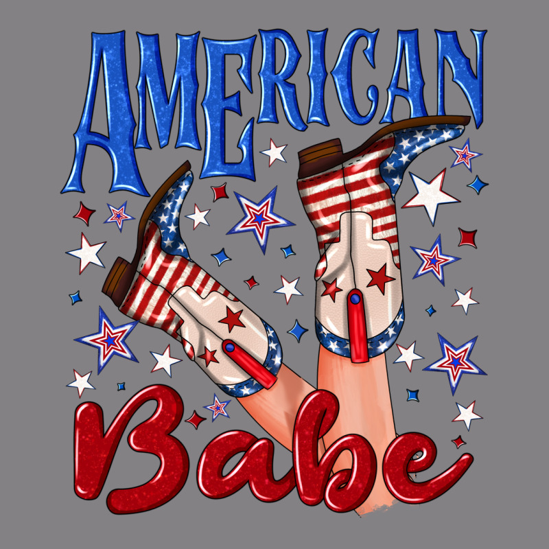 American Babe 4th July Heavyweight Hoodie by texasbilliewilder | Teevron