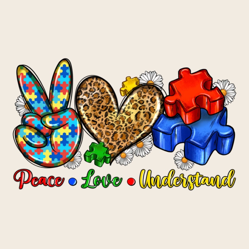 Peace Love Understand Premium Sweatshirt by Zillion Design Studio | Teevron