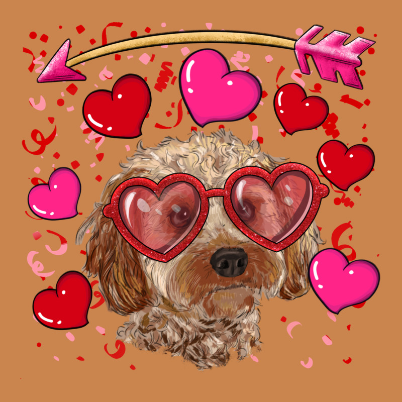 Valentine's Day Cockapoo Heavyweight Hoodie by RanaPortraitStore | Teevron
