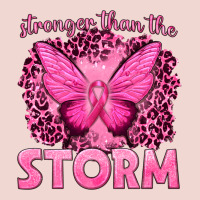 Stronger Than The Storm Breast Cancer Premium Sweatshirt | Teevron