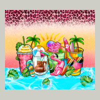 Beach Summer Coffee Cups Heavyweight Hoodie | Teevron
