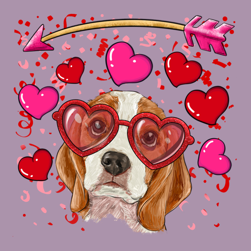 Valentine's Day  Beagle Heavyweight Hoodie by RanaPortraitStore | Teevron