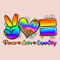 Peace Love Equality Premium Sweatshirt | Teevron