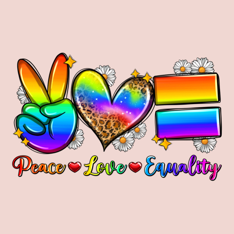Peace Love Equality Premium Sweatshirt by Zillion Design Studio | Teevron