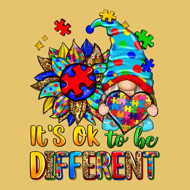 It's Ok To Be Different Autism Gnome Premium Sweatshirt by Zillion Design Studio | Teevron