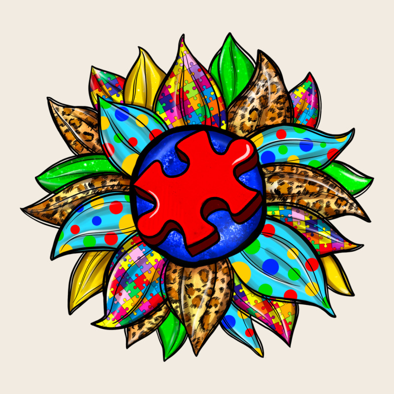 Autism Sunflower Premium Sweatshirt by Zillion Design Studio | Teevron