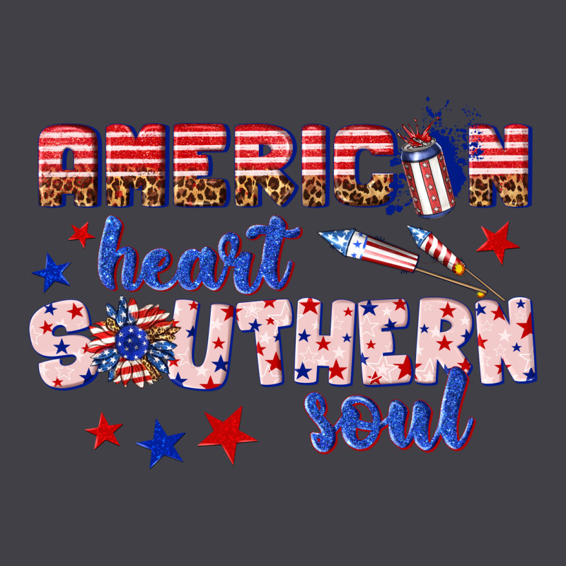 American Heart Southern Soul Heavyweight Hoodie by texasbilliewilder | Teevron