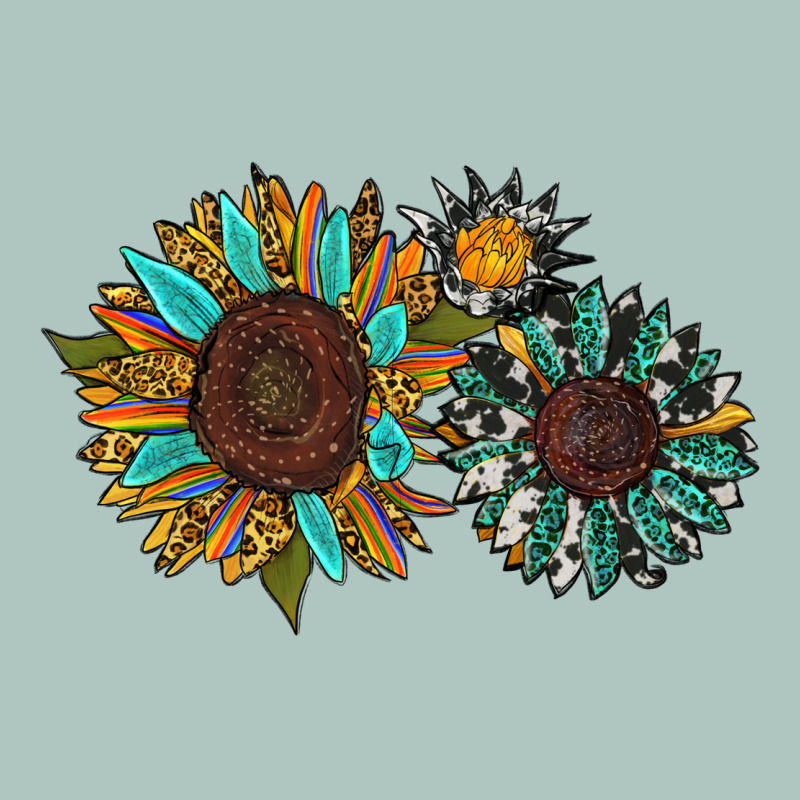 Western Sunflowers Premium Sweatshirt by RanaPortraitStore | Teevron