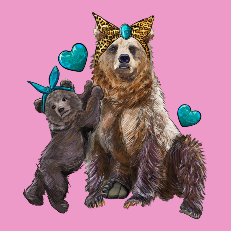 Mama Bear And Baby Bear Urban Hoodie by Artiststas | Teevron