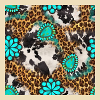 Western Turquoise Seamless Pattern Premium Hoodie | Teevron