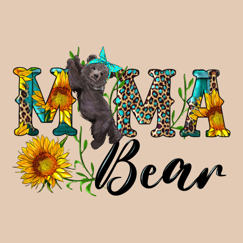 Blue Mama Bear With Cute Bear Urban Hoodie by Artiststas | Teevron