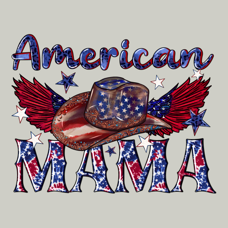 American Mama With Cowboy Heavyweight Hoodie by texasbilliewilder | Teevron