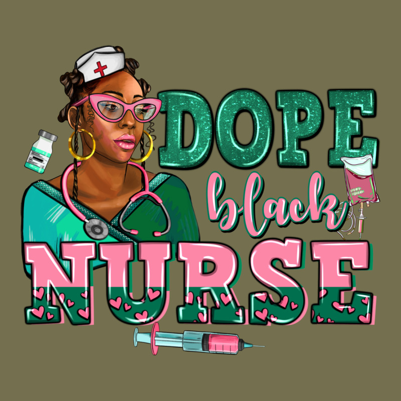 Afro  Nurse Dope Black Vintage Hoodie by AdoDesignShop | Teevron