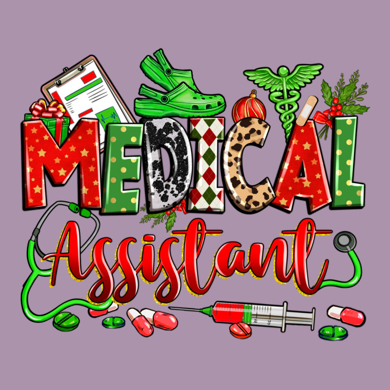 Christmas Medical Assistant Heavyweight Hoodie by Zillion Design Studio | Teevron