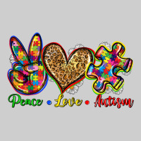Peace Love Autism Premium Sweatshirt | Teevron