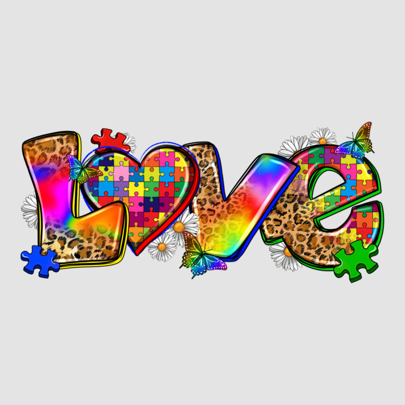 Love Autism Premium Sweatshirt by Zillion Design Studio | Teevron