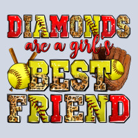 Diamonds Are A Girl's Best Friend Softball Premium Sweatshirt | Teevron
