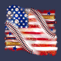 Baseball American Flag Heavyweight Hoodie | Teevron