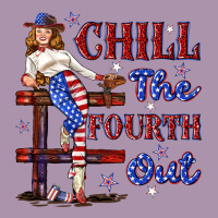 Chill The Fourth Out 4th July Heavyweight Hoodie | Teevron