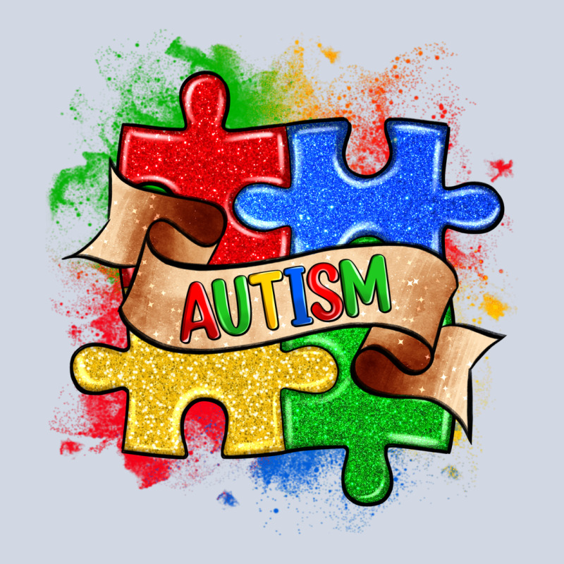 Autism Puzzle Pieces Premium Sweatshirt by Zillion Design Studio | Teevron