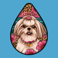 Shih Tzu Teardrop Earrings Premium Hoodie | Teevron