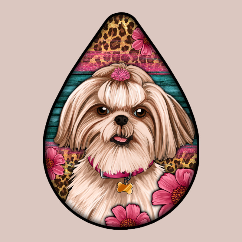Shih Tzu Teardrop Earrings Premium Hoodie by Artiststas | Teevron