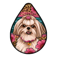 shih tzu teardrop earrings | Teevron