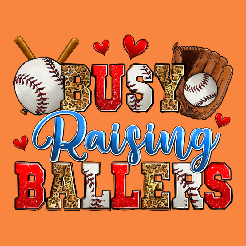 Busy Raising Ballers Baseball Premium Sweatshirt by Zillion Design Studio | Teevron