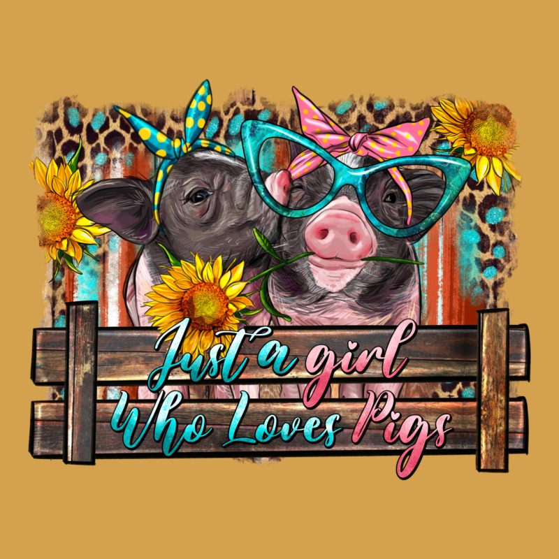 Just A Girl Who Loves Pigs Urban Hoodie by Artiststas | Teevron