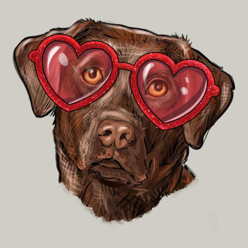 Labrador Retriever With Love Glass Heavyweight Hoodie by RanaPortraitStore | Teevron