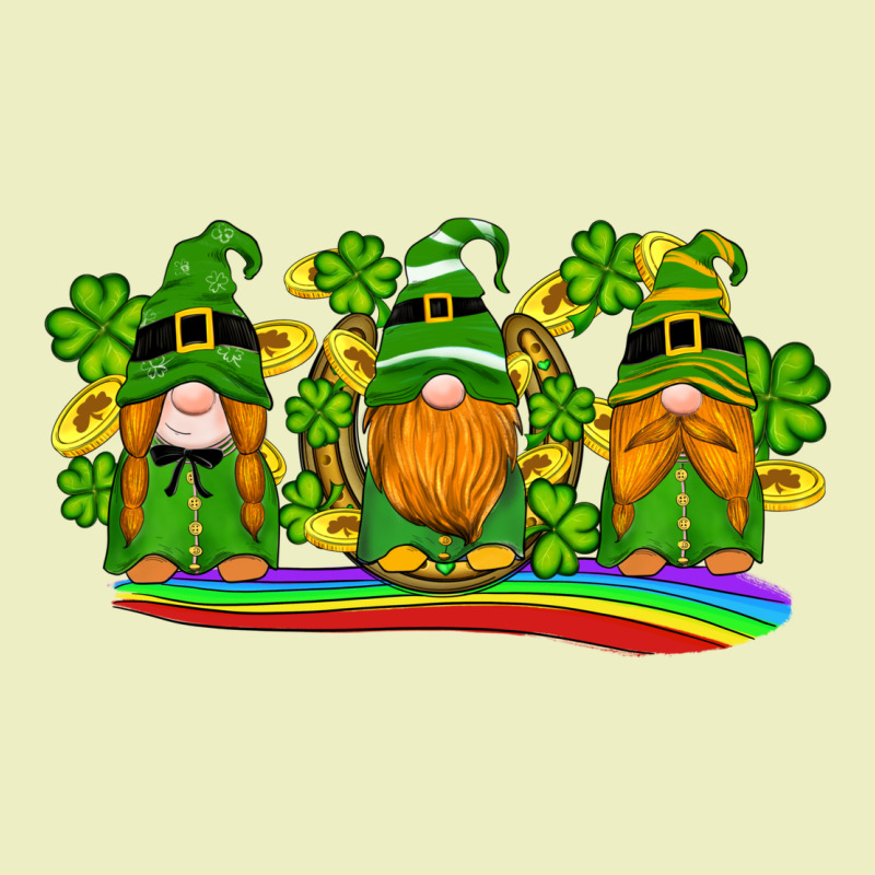 St Patricks Day Gnomes Shamrock Gold Rainbow Urban Hoodie by Artiststas | Teevron