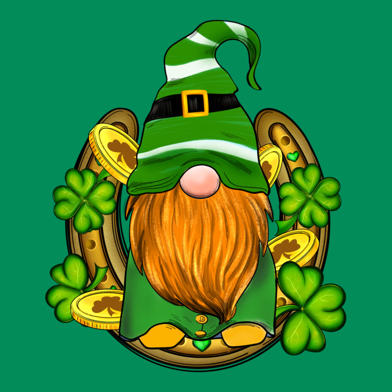 St Patricks Day Gnomes Horseshoe Shamrock Gold Urban Hoodie by Artiststas | Teevron
