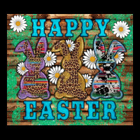 Easter Happy Easter Western Bunnies Daisies Urban Hoodie | Teevron