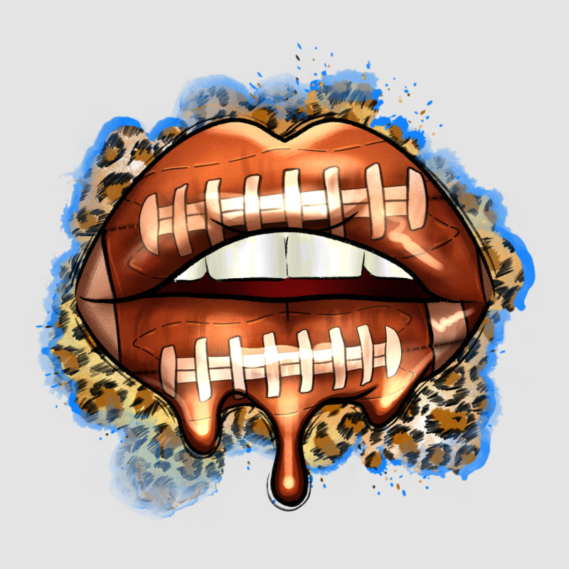 American Football Lips Premium Sweatshirt by Zillion Design Studio | Teevron