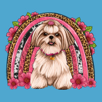Shih Tzu Floral Rainbow Premium Hoodie | Teevron