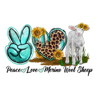 Peace Love Merino Wool Sheep | Teevron